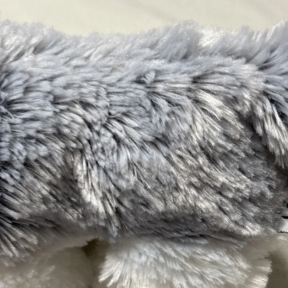 Webkinz Gray Husky Puppy Dog Plush 8